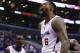Los Angeles Clippers' DeAndre Jordan celebrates dunking the ball along with Darren Collison, left, while drawing a foul by Orlando Magic's Maurice Harkless, not pictured, during the second half of an NBA basketball game in Los Angeles, Monday, Jan. 6, 2014. The Clippers won 101-81. (AP Photo/Danny Moloshok)
