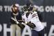 Chicago Bears' Devin Hester catches a kick off during the second half of an NFL football game against the Philadelphia Eagles, Sunday, Dec. 22, 2013, in Philadelphia. (AP Photo/Michael Perez)