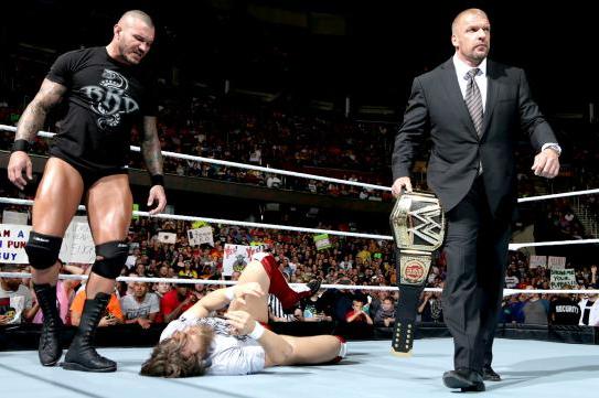 Wwe Never Say Never Will Triple H Leave Wrestlemania Xxx As Champion