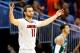 ORLANDO, FL - MARCH 20: Luke Hancock #11 of the Louisville Cardinals celebrates after his second three point in the second half against the Manhattan Jaspers during the second round of the 2014 NCAA Men's Basketball Tournament at Amway Center on March 20, 2014 in Orlando, Florida. (Photo by Kevin C. Cox/Getty Images)