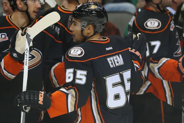 Ducks Send Etem Back to AHL Norfolk