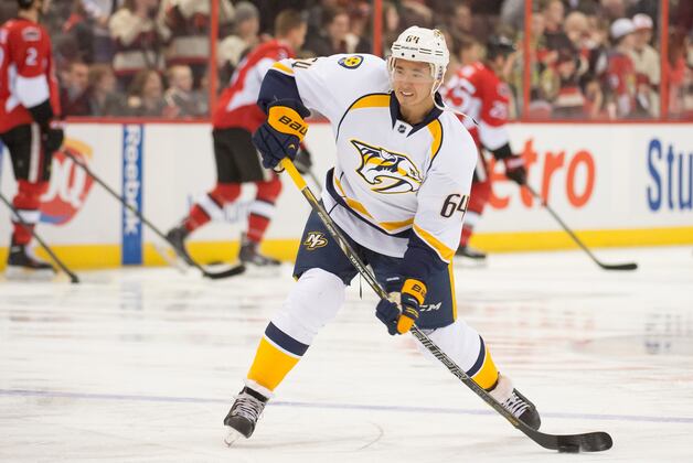 Video: Victor Bartley Scores His First NHL Goal