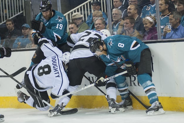No Talk of Avoiding Kings in Sharks' Dressing Room