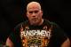 Jul. 7, 2012; Las Vegas, NV, USA; UFC fighter Tito Ortiz reacts following his loss in a light heavyweight bout in UFC 148 at the MGM Grand Garden Arena. Ortiz retired following the fight. Mandatory Credit: Mark J. Rebilas-USA TODAY Sports