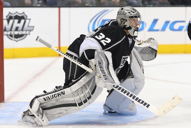 Video: Jonathan Quick's Spectacular Glove Save Robs Tomas Fleischmann