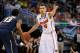 ORLANDO, FL - MARCH 22: Scottie Wilbekin #5 of the Florida Gators calls a play in the second half against Josh Newkirk #13 of the Pittsburgh Panthers during the third round of the 2014 NCAA Men's Basketball Tournament at Amway Center on March 22, 2014 in Orlando, Florida. (Photo by Kevin C. Cox/Getty Images)