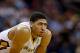 Mar 7, 2014; New Orleans, LA, USA; New Orleans Pelicans power forward Anthony Davis (23) against the Milwaukee Bucks during the second quarter of a game at the Smoothie King Center. Mandatory Credit: Derick E. Hingle-USA TODAY Sports