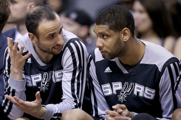 Ginobili & Duncan out Tonight vs. Warriors