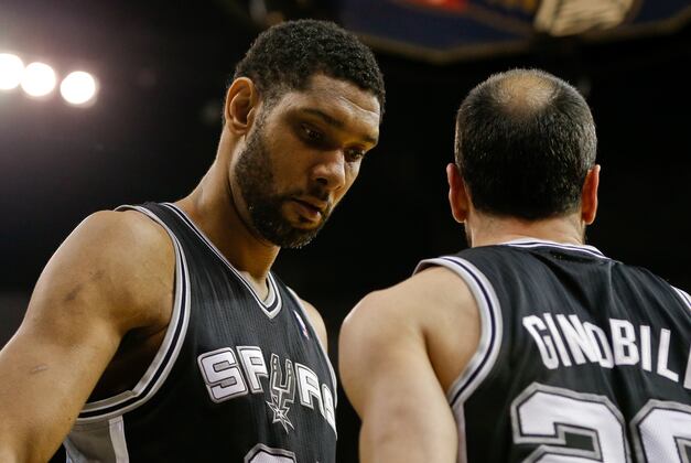 Spurs Rest Duncan, Ginobili Against Warriors