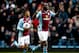 BIRMINGHAM, ENGLAND - MARCH 02: Christian Benteke of Aston villa celebrates after scoring his team's first goal of the game during the Barclays Premier League match between Aston Villa and Norwich City at Villa Park on March 2, 2014 in Birmingham, England. (Photo by Ben Hoskins/Getty Images)