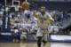 Georgetown guard D'Vauntes Smith-Rivera (4) passes the ball during the first half of an NCAA basketball game against Creighton on Tuesday, March 4, 2014, in Washington. (AP Photo/ Evan Vucci)