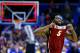 ST LOUIS, MO - MARCH 23: Chasson Randle #5 of the Stanford Cardinal celebrates defeating the Kansas Jayhawks 60 to 57 during the third round of the 2014 NCAA Men's Basketball Tournament at Scottrade Center on March 23, 2014 in St Louis, Missouri. (Photo by Dilip Vishwanat/Getty Images)