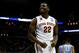 SAN ANTONIO, TX - MARCH 23: Dustin Hogue #22 of the Iowa State Cyclones reacts against the North Carolina Tar Heels during the third round of the 2014 NCAA Men's Basketball Tournament at the AT&T Center on March 23, 2014 in San Antonio, Texas. (Photo by Tom Pennington/Getty Images)