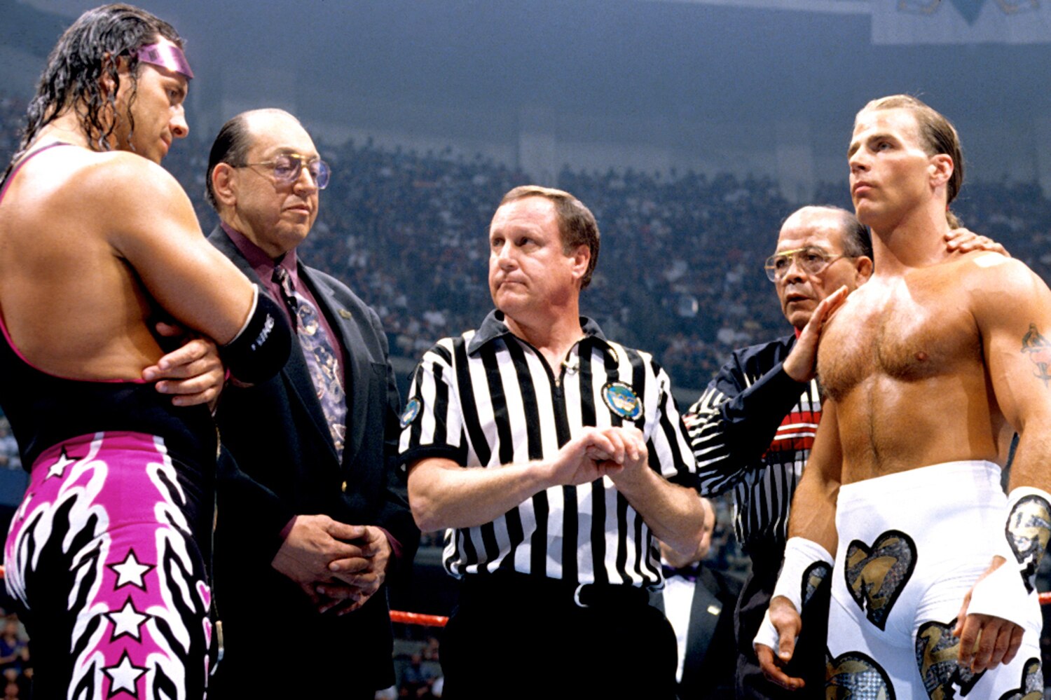WWE Classic of the Week Bret Hart vs. Shawn Michaels, WrestleMania XII Bleacher Report