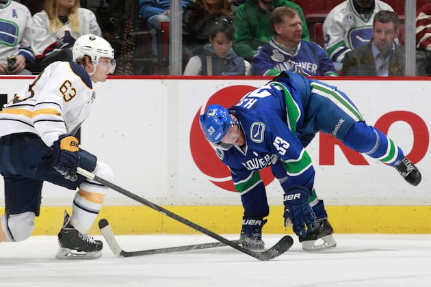 Henrik Sedin Exits vs. Sabres with Apparent Injury