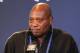 Feb 22, 2014; Indianapolis, IN, USA; Baltimore Ravens general manager Ozzie Newsome speaks at the NFL Combine at Lucas Oil Stadium. Mandatory Credit: Pat Lovell-USA TODAY Sports
