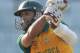 CHITTAGONG, BANGLADESH - MARCH 24: Hashim Amla of South Africa bats during the ICC World Twenty20 Bangladesh 2014 Group 1 match between New Zealand and South Africa at Zahur Ahmed Chowdhury Stadium on March 24, 2014 in Chittagong, Bangladesh. (Photo by Gareth Copley/Getty Images)