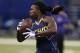 INDIANAPOLIS, IN - FEBRUARY 23: Former Clemson wide receiver Sammy Watkins works out during the 2014 NFL Combine at Lucas Oil Stadium on February 23, 2014 in Indianapolis, Indiana. (Photo by Joe Robbins/Getty Images)