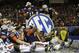 Auburn players [pose for cameras after the second half of the Southeastern Conference NCAA football championship game against the Missouri, Saturday, Dec. 7, 2013, in Atlanta. Auburn won 59-42. (AP Photo/Dave Martin)