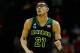 SAN ANTONIO, TX - MARCH 23: Isaiah Austin #21 of the Baylor Bears runs up the floor against the Creighton Bluejays during the third round of the 2014 NCAA Men's Basketball Tournament at the AT&T Center on March 23, 2014 in San Antonio, Texas. (Photo by Tom Pennington/Getty Images)
