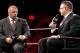 Truple H justifies himself to Micheal Cole on Monday's Raw.