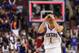 Mar 21, 2014; Philadelphia, PA, USA; Philadelphia 76ers guard Michael Carter-Williams (1) reacts to loosing to the New York Knicks at the Wells Fargo Center. The Knicks defeated the Sixers 93-92. Mandatory Credit: Howard Smith-USA TODAY Sports