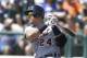 Detroit Tigers' Miguel Cabrera bats during the first inning of a spring exhibition baseball game against the Atlanta Braves in Kissimmee, Fla., Friday, March 21, 2014. (AP Photo/Carlos Osorio)