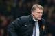 MANCHESTER, ENGLAND - MARCH 25: Manchester United Manager David Moyes reacts during the Barclays Premier League match between Manchester United and Manchester City at Old Trafford on March 25, 2014 in Manchester, England. (Photo by Alex Livesey/Getty Images)