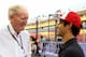 Ron Walker and Daniel Ricciardo