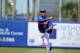 Ruben Tejada fires the ball to first base in a recent Grapefruit League game.