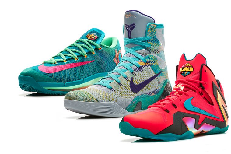 kd lebron kobe shoes