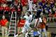 Ole Miss wideout Donte Moncrief (No. 12) goes up and gets it versus a Tulane defensive back.