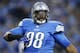 Detroit Lions defensive tackle Nick Fairley (98) during an NFL football game against the Baltimore Ravens at Ford Field in Detroit, Monday, Dec. 16, 2013. (AP Photo/Rick Osentoski)