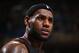 INDIANAPOLIS, IN - MARCH 26: LeBron James #6 of the Miami Heat reacts during a game against the Indiana Pacers on March 26, 2014 at Bankers Life Fieldhouse in Indianapolis, IN. NOTE TO USER: User expressly acknowledges and agrees that, by downloading and or using this photograph, User is consenting to the terms and conditions of the Getty Images License Agreement. Mandatory Copyright Notice: Copyright 2014 NBAE (Photo by Nathaniel S. Butler/NBAE via Getty Images)