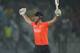 CHITTAGONG, BANGLADESH - MARCH 27: Alex Hales of England celebrates hitting the winning runs during the ICC World Twenty20 Bangladesh 2014 Group 1 match between England and Sri Lanka at Zahur Ahmed Chowdhury Stadium on March 27, 2014 in Chittagong, Bangladesh. (Photo by Gareth Copley/Getty Images)