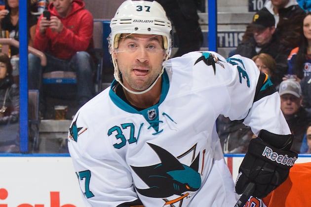 Sharks' Adam Burish Undergoes Medical Procedure After Hand Injury