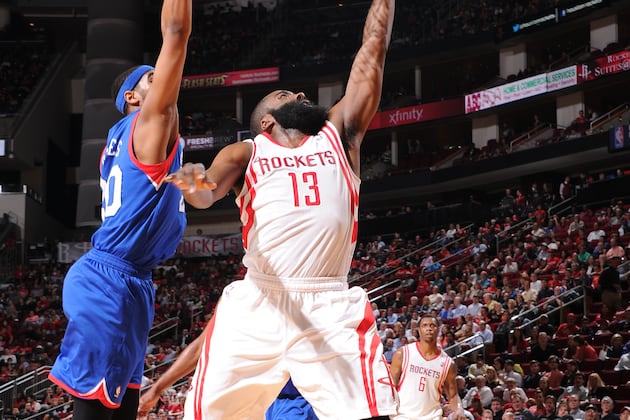 Harden Posts 2nd Career Triple-Double in Win