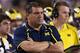 TEMPE, AZ - DECEMBER 28: Head coach Brady Hoke of the Michigan Wolverines on the sidelines during the Buffalo Wild Wings Bowl against the Kansas State Wildcats at Sun Devil Stadium on December 28, 2013 in Tempe, Arizona. The Wildcats defeated the Wolverines 31-14. (Photo by Christian Petersen/Getty Images)