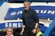 Chelsea's manager Jose Mourinho watches his team play during their English Premier League soccer match between Chelsea and Arsenal at Stamford Bridge stadium in London, Saturday, March 22, 2014. (AP Photo/Alastair Grant)