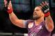 Oct 9, 2013; Barueri, Sao Paulo, Brazil; Rousimar Palhares reacts after defeating Mike Pierce (not pictured) during UFC Fight Night at Jose Correa Arena. Mandatory Credit: Jason Silva-USA TODAY Sports