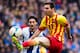 Lionel Messi scored the vital winner to keep Barcelona in the La Liga title hunt.