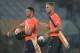 CHITTAGONG, BANGLADESH - MARCH 29: England captain Stuart Broad and Tim Bresnan leave the field after losing the ICC World Twenty20 Bangladesh 2014 Group 1 match between England and South Africa at Zahur Ahmed Chowdhury Stadium on March 29, 2014 in Chittagong, Bangladesh. (Photo by Gareth Copley/Getty Images)