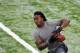 Wide receiver Sammy Watkins runs after making a catch during the Clemson football Pro Day on Thursday, March 6, 2014, in Clemson, S.C. (AP Photo/Rainier Ehrhardt)