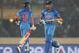 DHAKA, BANGLADESH - MARCH 28: Virat Kohli and Rohit Sharma of India run between the wickets during the ICC World Twenty20 Bangladesh 2014 match between Bangladesh and India at Sher-e-Bangla Mirpur Stadium on March 28, 2014 in Dhaka, Bangladesh. (Photo by Scott Barbour/Getty Images)