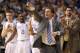 TAMPA, FL - MARCH 17: Head coach John Calipari of the Kentucky Wildcats reacts against the Princeton Tigers during the second round of the 2011 NCAA men's basketball tournament at St. Pete Times Forum on March 17, 2011 in Tampa, Florida. (Photo by Mike Ehrmann/Getty Images)