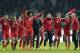 Bayern's Arjen Robben of the Netherlands, right, Bayern's Franck Ribery of France, left, and their teammates celebrate winning the German soccer championship after the German Bundesliga soccer match between Hertha BSC Berlin and Bayern Munich in Berlin, Germany, Tuesday, March 25, 2014. (AP Photo/Michael Sohn)