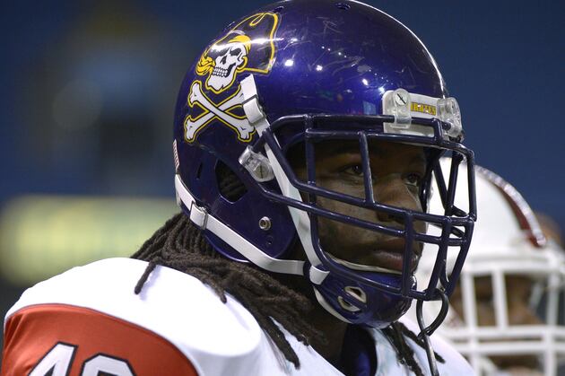 Giants OL Coach Attends East Carolina Pro Day