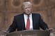 Donald Trump speaks at the Conservative Political Action Committee annual conference in National Harbor, Md., Thursday, March 6, 2014. Thursday marks the first day of the annual Conservative Political Action Conference, which brings together prospective presidential candidates, conservative opinion leaders and tea party activists from coast to coast. (AP Photo/Susan Walsh)