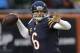 FILE - In this Dec. 29, 2013 file photo, Chicago Bears quarterback Jay Cutler warms up before an NFL football game against the Green Bay Packers in Chicago. On Thursday, Jan. 2, 2014, the Bears announced they have signed Cutler to a seven-year contract. It came after some speculation that the Bears might part with Cutler after five years. Terms were not disclosed. (AP Photo/Nam Y. Huh, FIle)