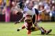 LANDOVER, MD - OCTOBER 20: Marquess Wilson #10 of the Chicago Bears is tackled by David Amerson #39 of the Washington Redskins in the third quarter during an NFL game at FedExField on October 20, 2013 in Landover, Maryland. (Photo by Patrick McDermott/Getty Images)